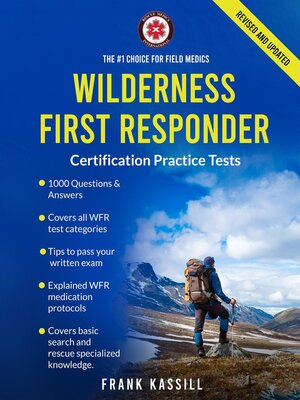 cover image of Wilderness First Responder Certification Practice Tests